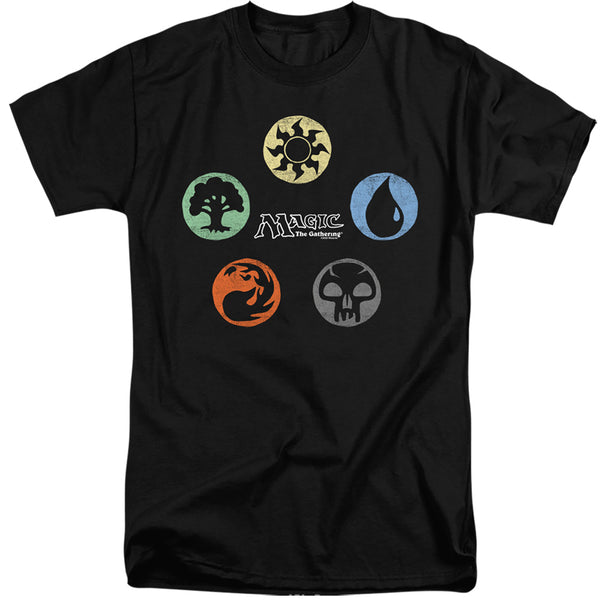 Magic The Gathering - 5 Colors Adult Tall Fit Short Sleeve