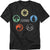 Magic The Gathering - 5 Colors Adult Regular Fit Short Sleeve