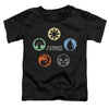 Magic The Gathering - 5 Colors Toddler Short Sleeve