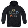Magic The Gathering - 5 Colors Youth Hooded Sweatshirt