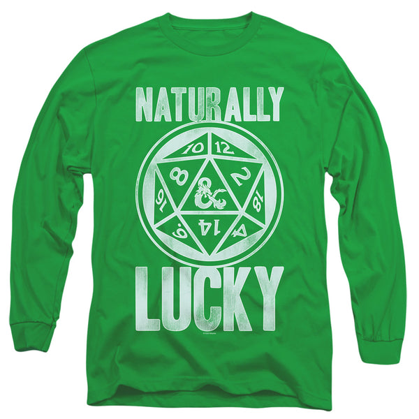 Dungeons And Dragons - Naturally Lucky Adult Long Sleeve