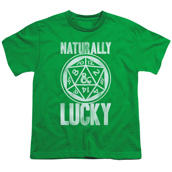 Dungeons And Dragons - Naturally Lucky Youth Short Sleeve