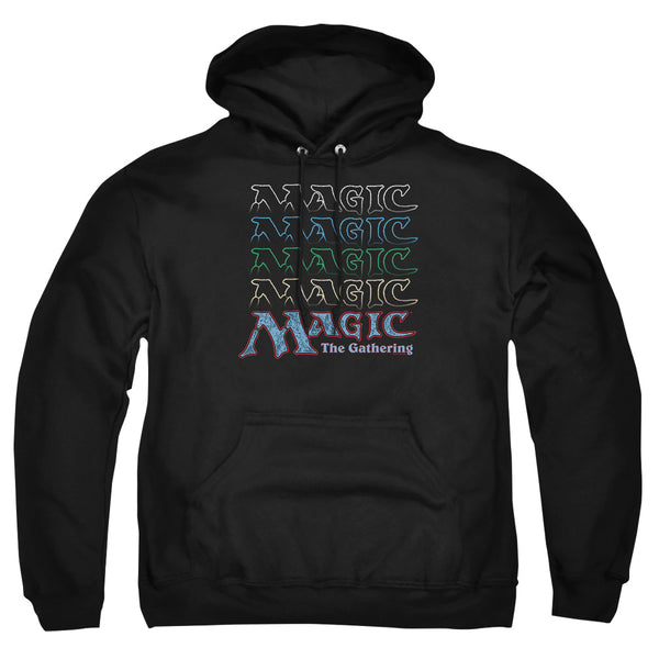 Magic The Gathering - Retro Logo Repeat Adult Pullover Hoodie