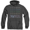 Magic The Gathering - Retro Logo Repeat Adult Heather Hoodie