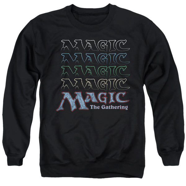 Magic The Gathering - Retro Logo Repeat Adult Crewneck Sweatshirt