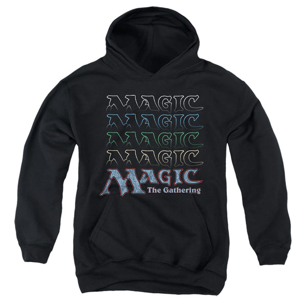 Magic The Gathering - Retro Logo Repeat Youth Hooded Sweatshirt