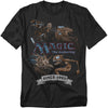 Magic The Gathering - Four Pack Retro Adult Regular Fit Short Sleeve