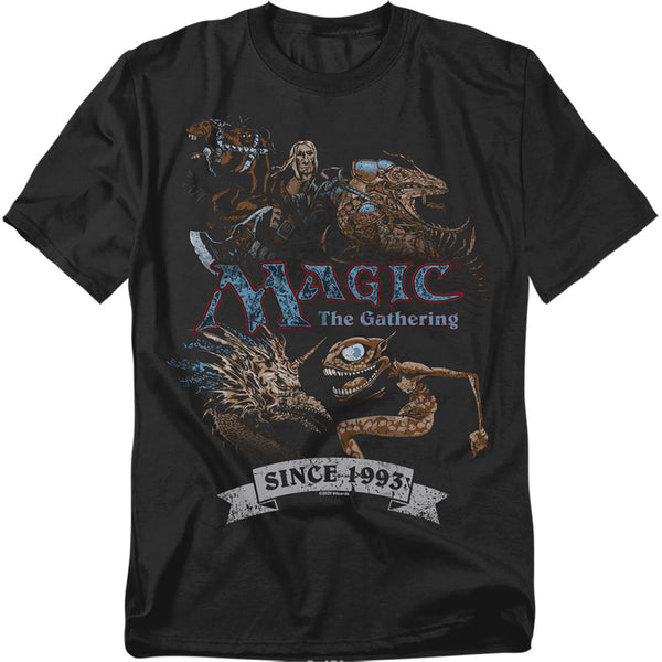 Magic The Gathering - Four Pack Retro Adult Regular Fit Short Sleeve