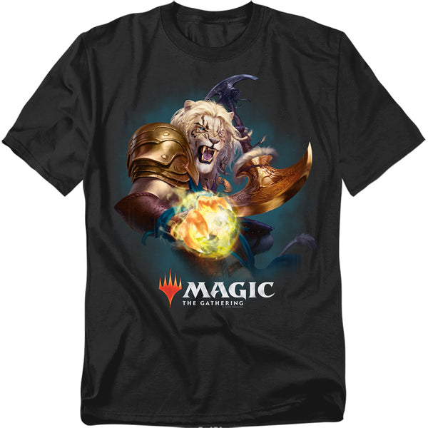 Magic The Gathering - Ajani Adult Regular Fit Short Sleeve