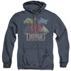 Dungeons And Dragons - Tiamat Queen Of Evil Adult Heather Hoodie