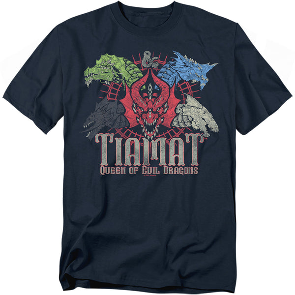 Dungeons And Dragons - Tiamat Queen Of Evil Adult Regular Fit Short Sleeve