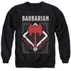 Dungeons And Dragons - Barbarian Adult Crewneck Sweatshirt