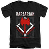 Dungeons And Dragons - Barbarian Adult Slim Fit V Neck Cotton