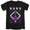 Dungeons And Dragons - Bard Adult Slim Fit V Neck Cotton