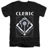 Dungeons And Dragons - Cleric Adult Slim Fit V Neck Cotton