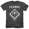 Dungeons And Dragons - Cleric Adult Regular Fit Heather Short Sleeve