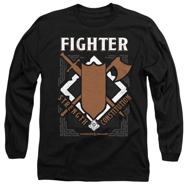 Dungeons And Dragons - Fighter Adult Long Sleeve