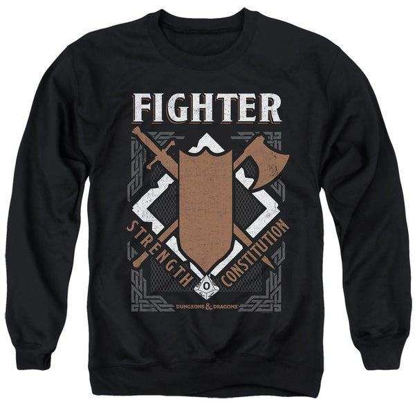 Dungeons And Dragons - Fighter Adult Crewneck Sweatshirt