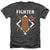 Dungeons And Dragons - Fighter Adult Regular Fit Heather Short Sleeve