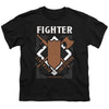 Dungeons And Dragons - Fighter Youth Short Sleeve