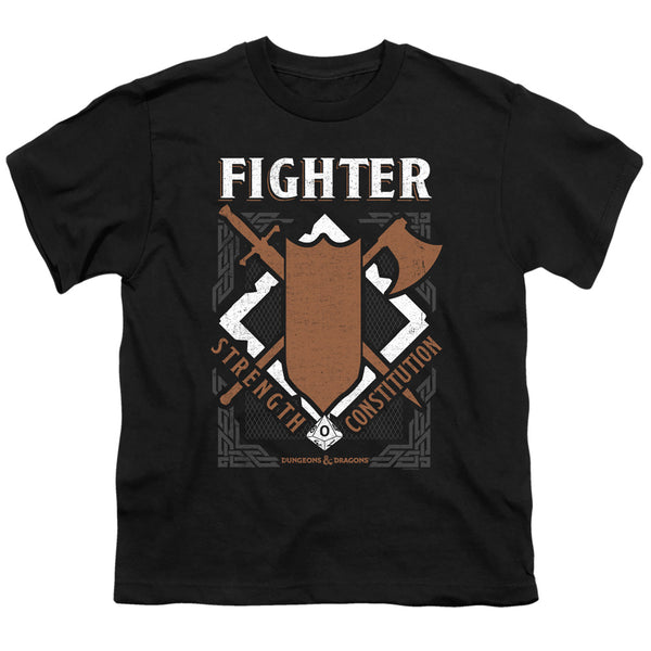Dungeons And Dragons - Fighter Youth Short Sleeve