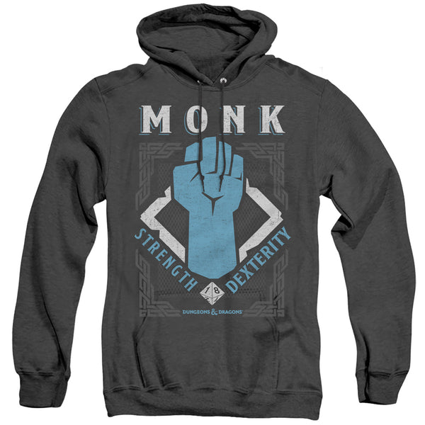 Dungeons And Dragons - Monk Adult Heather Hoodie