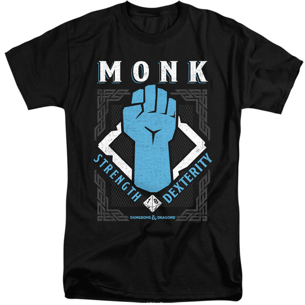 Dungeons And Dragons - Monk Adult Tall Fit Short Sleeve