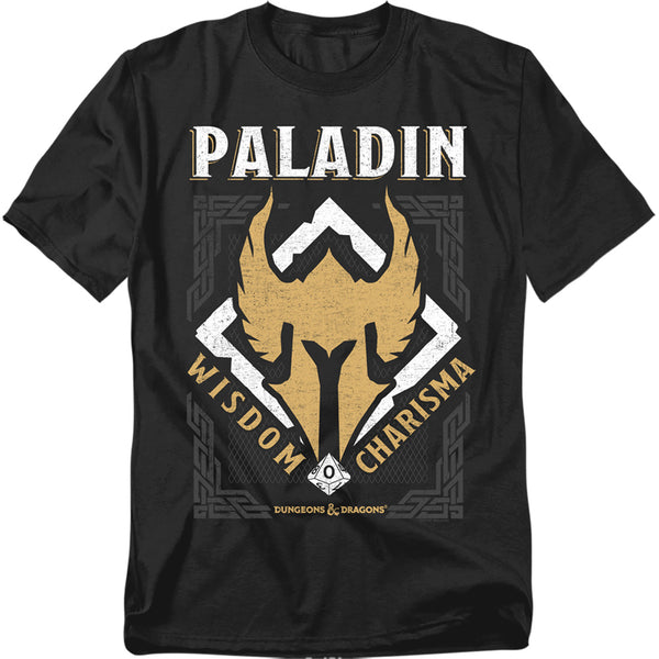 Dungeons And Dragons - Paladin Adult Regular Fit Short Sleeve