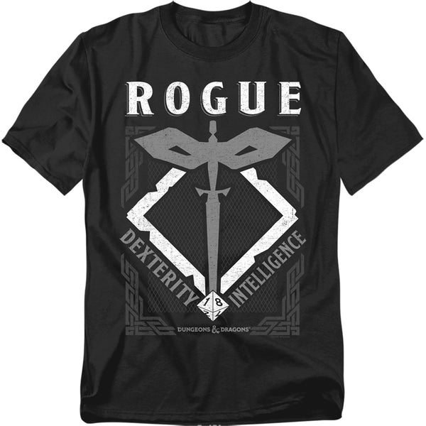 Dungeons And Dragons - Rogue Adult Regular Fit Short Sleeve