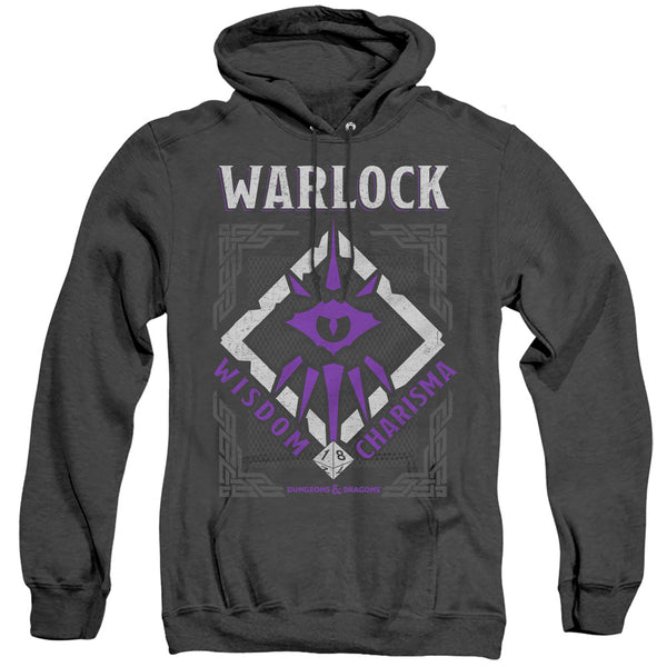 Dungeons And Dragons - Warlock Adult Heather Hoodie