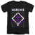 Dungeons And Dragons - Warlock Adult Slim Fit V Neck Cotton