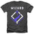 Dungeons And Dragons - Wizard Adult Regular Fit Heather Short Sleeve