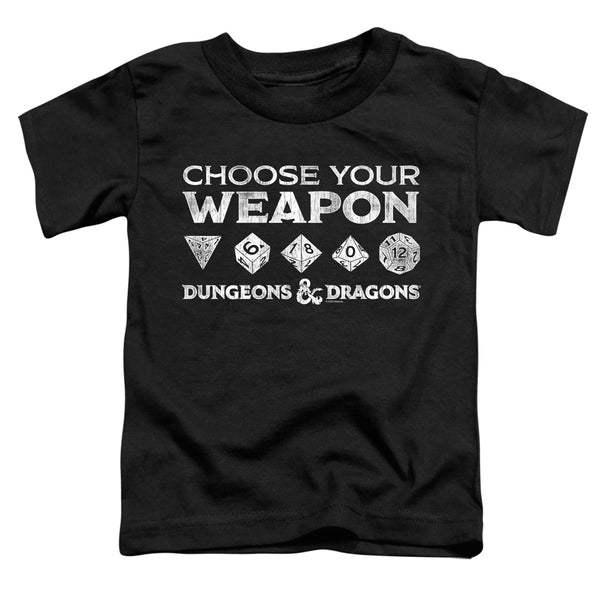 Dungeons And Dragons - Choose Your Weapon Toddler Short Sleeve