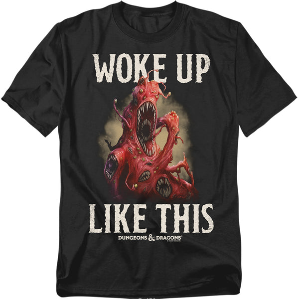 Dungeons And Dragons - Woke Like This Adult Regular Fit Short Sleeve