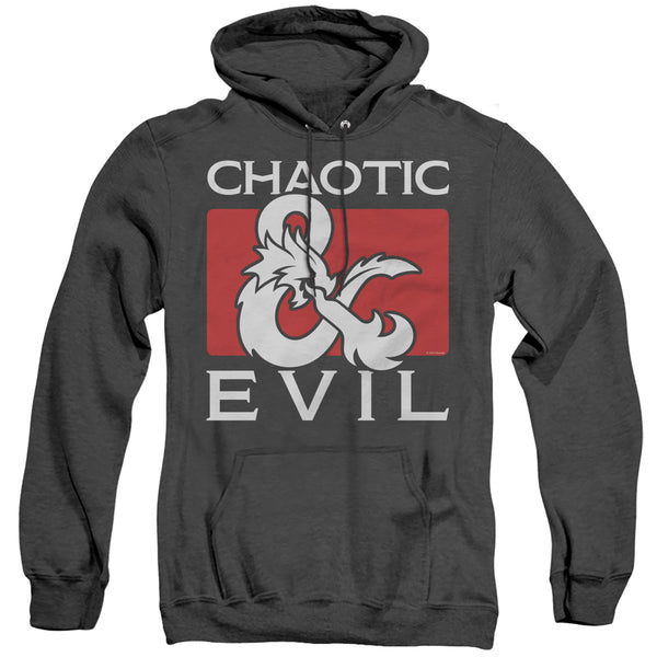 Dungeons And Dragons - Chaotic Evil Adult Heather Hoodie