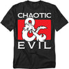 Dungeons And Dragons - Chaotic Evil Adult Regular Fit Short Sleeve