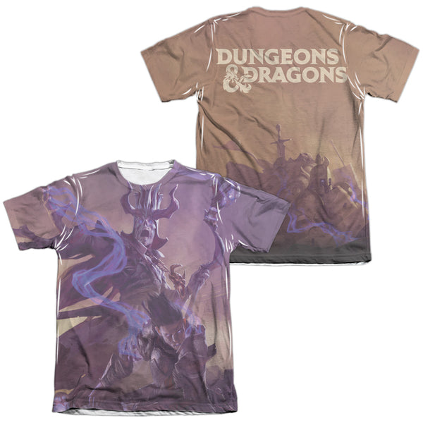 Dungeons And Dragons - Dm Cover Adult Regular Fit Short Sleeve 65 - 35 Poly - Cotton