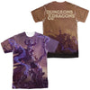Dungeons And Dragons - Dm Cover Adult Regular Fit Short Sleeve 100% Poly