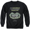 Dungeons And Dragons - Dangerous To Go Alone Adult Crewneck Sweatshirt