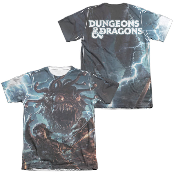 Dungeons And Dragons - Monster Manual Cover Adult Regular Fit Short Sleeve 65 - 35 Poly - Cotton