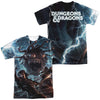 Dungeons And Dragons - Monster Manual Cover Adult Regular Fit Short Sleeve 100% Poly