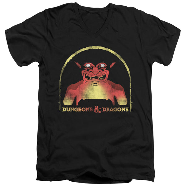Dungeons And Dragons - Old School Adult Slim Fit V Neck Cotton