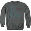 Dungeons And Dragons - Ampersand Classes Adult Crewneck Sweatshirt
