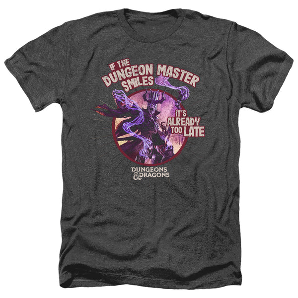 Dungeons And Dragons - Dungeon Master Smiles Adult Regular Fit Heather Short Sleeve