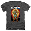 G.I. Joe - Duke Card Adult Regular Fit Heather Short Sleeve