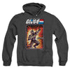 G.I. Joe - Snake Eyes Card Adult Heather Hoodie