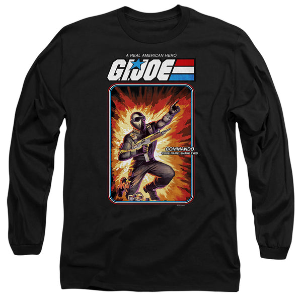 G.I. Joe - Snake Eyes Card Adult Long Sleeve