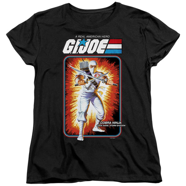 G.I. Joe - Storm Shadow Card Women's Short Sleeve