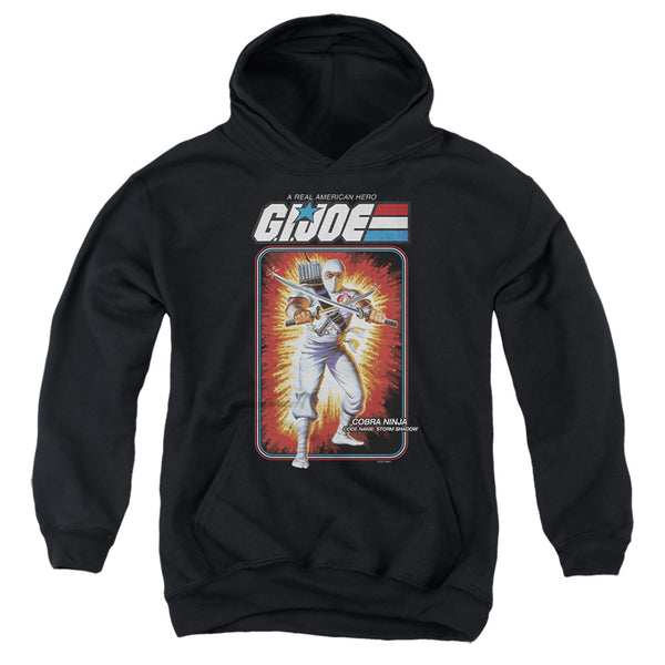 G.I. Joe - Storm Shadow Card Youth Hooded Sweatshirt
