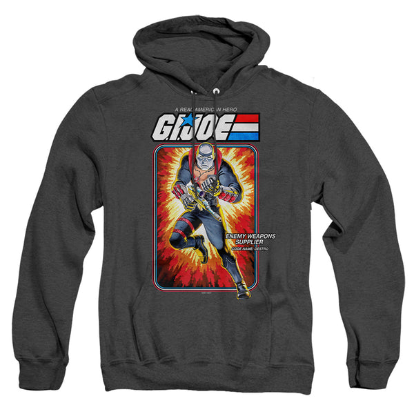 G.I. Joe - Destro Card Adult Heather Hoodie
